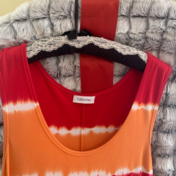 CALVIN KLEIN SLEEVELESS DRESS SIZE M/L - Picture 9 of 9